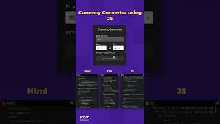Currency Conveter js  #csstricks #coding #coderslife #webdesign #python #lovecoders