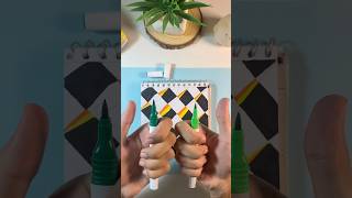 Visual Effect Idea with Acrylic colours 🎨 #effects #visualart #art #trending#artandcraft #subscribe