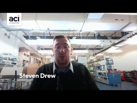 Steven Drew - An ACI Learning Hubs Success Story