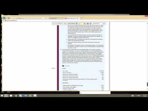 ACC 131 End of Book Problems