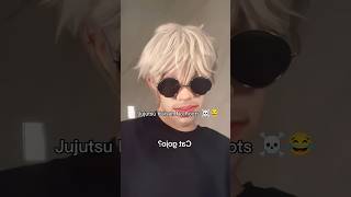 Jujutsu Kaisen Cosplay No Roots 😂😂 (Special Gojo Editions)pt.2 #anime #jjk #jujutsukaisen #gojo