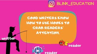 3-5 grade How to write a hook in your writing.