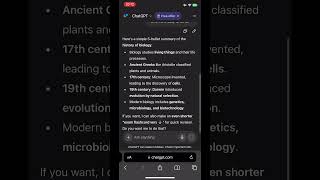 Stop wasting HOURS on notes. Use ChatGPT to summarize in minutes. #AI #studysmart #studentlife