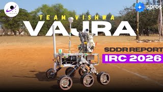 Vishwa VJTI | SDDR IRC 2026 | @SpaceRoboticsSociety 