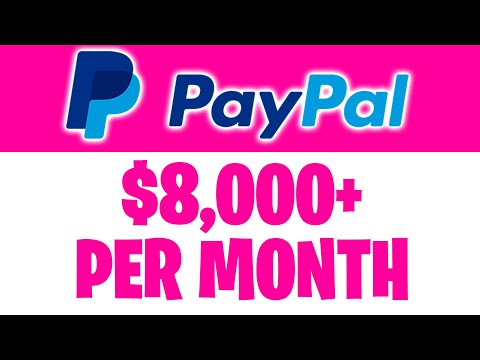 $8,000 Per Month in FREE PayPal Money | Make Money Online