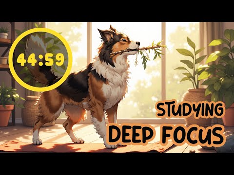 🔥 Study Harder, Work Smarter | Deep Focus Music | Pomodoro 45/10