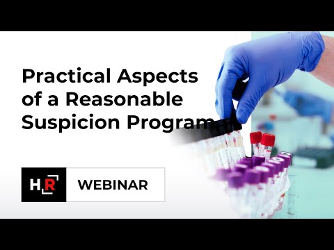 Practical Aspects of a Reasonable Suspicion Program
