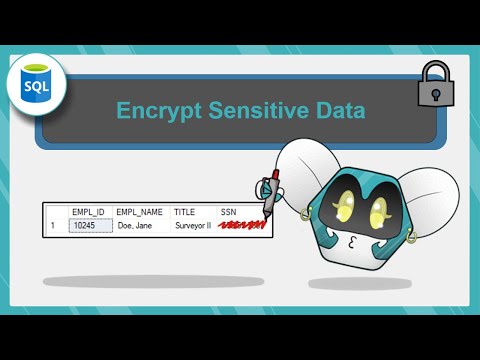 [SQL] Encrypt Data with Symmetric Key
