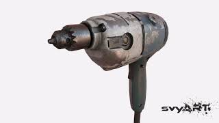 Drill (game ready model)