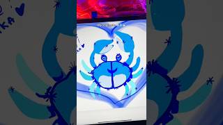 My frozen other half on the other side of the world 🥶💙🧊🦀 #drawly #ipad #howtodraw #artapps