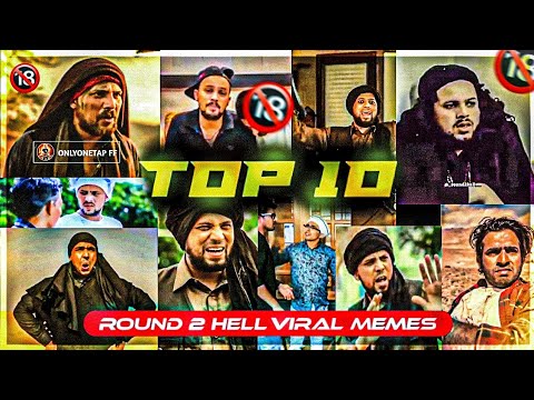 Top 10 Round 2 hell Viral Memes Pack || R2H Most popular & Trending Memes || copyright free memes ❤️