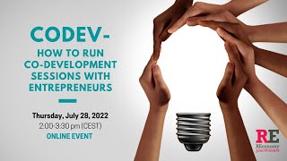 CODEV - how to run co-development sessions with entrepreneurs