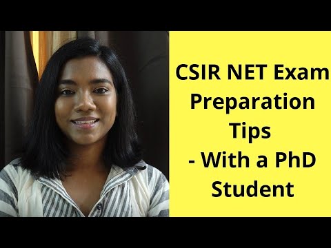 CSIR NET Exam Preparation Tips | With a PhD Student