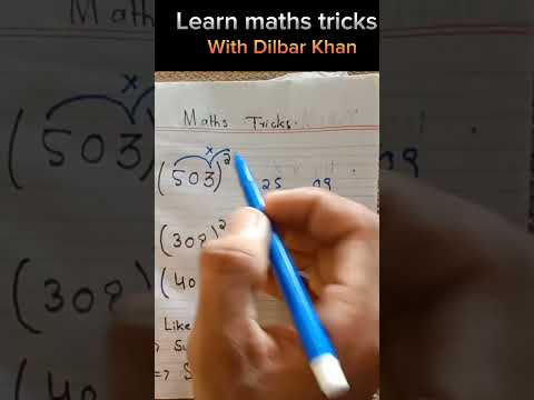 Trick to solve square of given numbers #short #shorts #mathsshorts #uploadshortsvideo #viral #fyp
