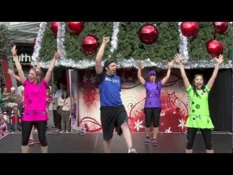 The Polkadots at Sylvia Park Christmas 2012