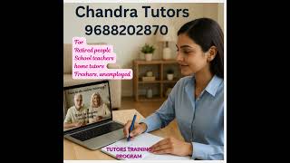 training for elder people, unemployed  #summercourse #training #tutorjobs