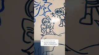 Filling my whiteboard with doodles day 52 #art #artist #doodle #sketch #drawing #dandysworld