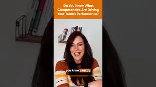 Do you know what competencies are driving your team’s performance?🤔
