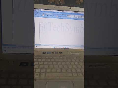 Ms Word cat symbol Magic trick... 🙀😻😻 #cat #logo #mswordmagic #TechSymbol #shorts #viral #trending