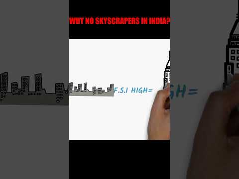 Why No Skyscrapers In India? #shorts #facts #india