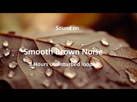8 Hours of Deep Sleep | Brown Noise for Restful Nights #BrownNoise #SleepSounds #WhiteNoiseAlternati