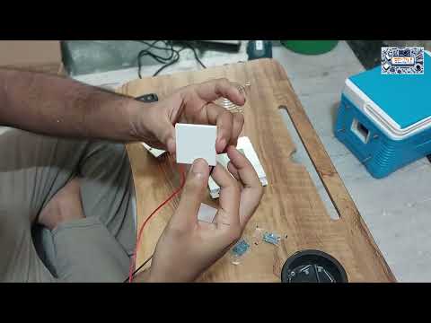 Make DIY Mini Refrigerator / Fridge with Peltier Thermo-electric Cooling module at Home | Part-1