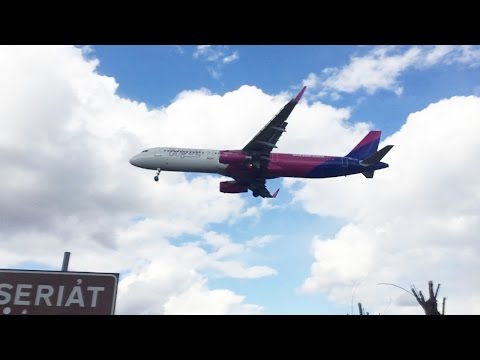 Landing at Orio al Serio Airport