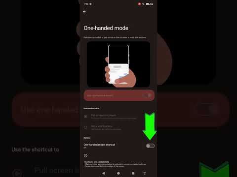 One handed mode in Android How to enable one handed mode in Android💯💯