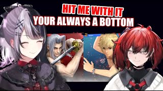 Shiori and Flayon Discuss Top and Bottoms  -【Holostars EN | Machina X Flayon】