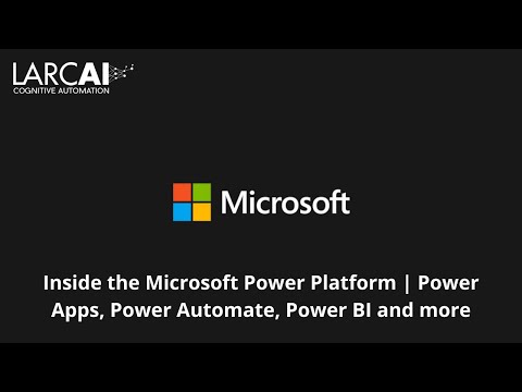 Inside the Microsoft Power Platform  Power Apps, Power Automate, Power BI and more