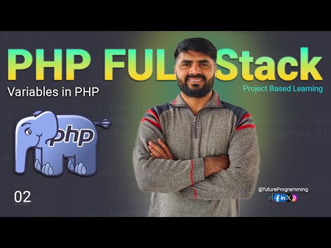 02- Learn PHP Variables, Constants, var_dump(), print_r(), | PHP Complete Course- Urdu - Hindi