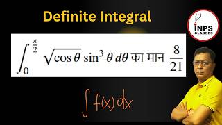 `int_(0)^((pi)/(2))sqrt(costheta)*sin^(3)theta d theta=` . . .