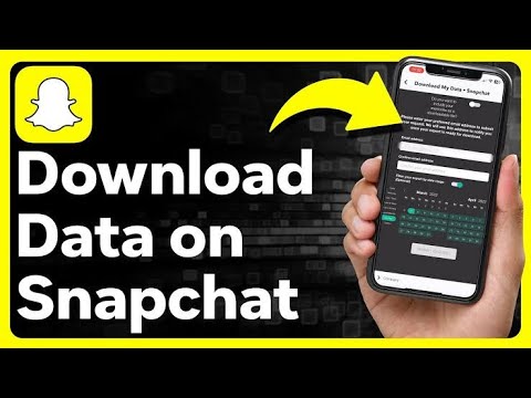 How to download snapchat all dataand photos #snapchat #youtubevideo