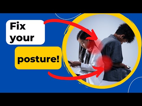 How To Fix Your Posture: 14 Tips To Get Rid of Neck and Back Pain