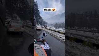 Manali Tour 😍 | Manali Bike Trip | Manali Bike Trip WhatsApp Status #manali #manalitrip #manalisnow