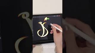 Watch Me Create a Simple Name Logo in Seconds #namelogo #youtubeshorts #logodesign