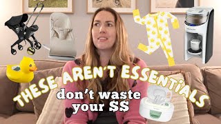baby registry “essential” baby products I don’t use as a mom of 4 - you don't need these