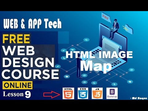 HTML image map Free web design online course Lesson 9 for intermediate learner  part2