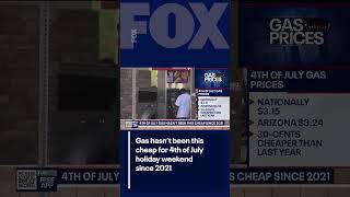 Gas prices at their lowest level since 2021 | FOX 10 Phoenix