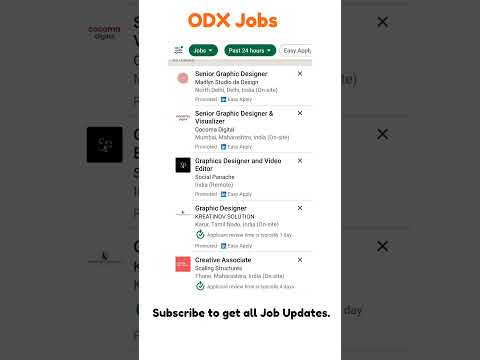 Latest Graphic Designer Jobs 👇 #graphicdesigners