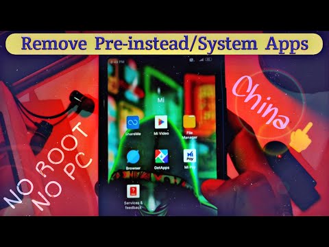 Mi apps uninstall without root | Uninstall system / preinstalled apps