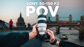 Sony 50-150mm f2 Street Photography POV - The hottest lens this summer?