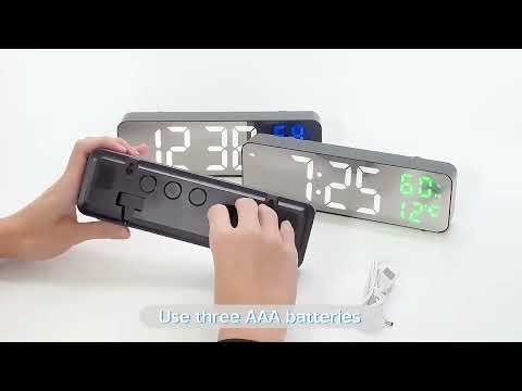 Digital Wall Clock – Modern & Stylish Timekeeping-SM6001