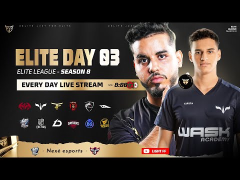 ELITE LEAGUE S8 DAY 3 | بطولة النخبة - اليوم الثالث - $400