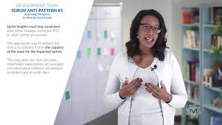 Scrum Anti-Patterns -- The Development Team