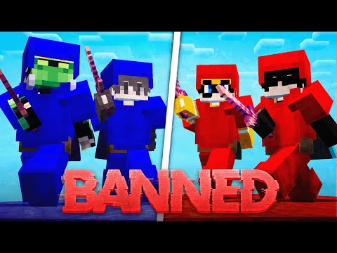2v2 Bedfight with YouTubers Until I Get BANNED