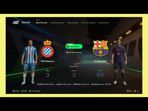 Espanyol vs FC Barcelona Which Team DOMINATES in High Scoring FIFA25?