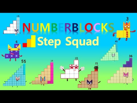 Step Squad Numbers with Numberblocks | LEARN TO COUNT | Fan Made