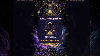 java 23-29 qershor Peshore #astrology #astrologji #zodiak #horoscope #parashikimijavor