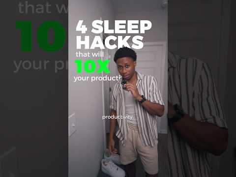 4 Sleep Hacks That Will 10X Your Productivity